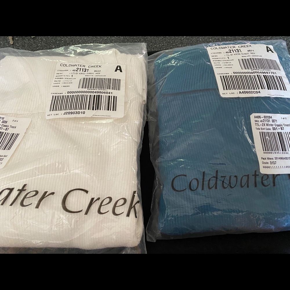 Coldwater Creek woman’s Turtleneck 2X  20-22 new